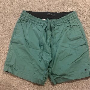 Tommy Hilfiger Teal Drawstring Shorts